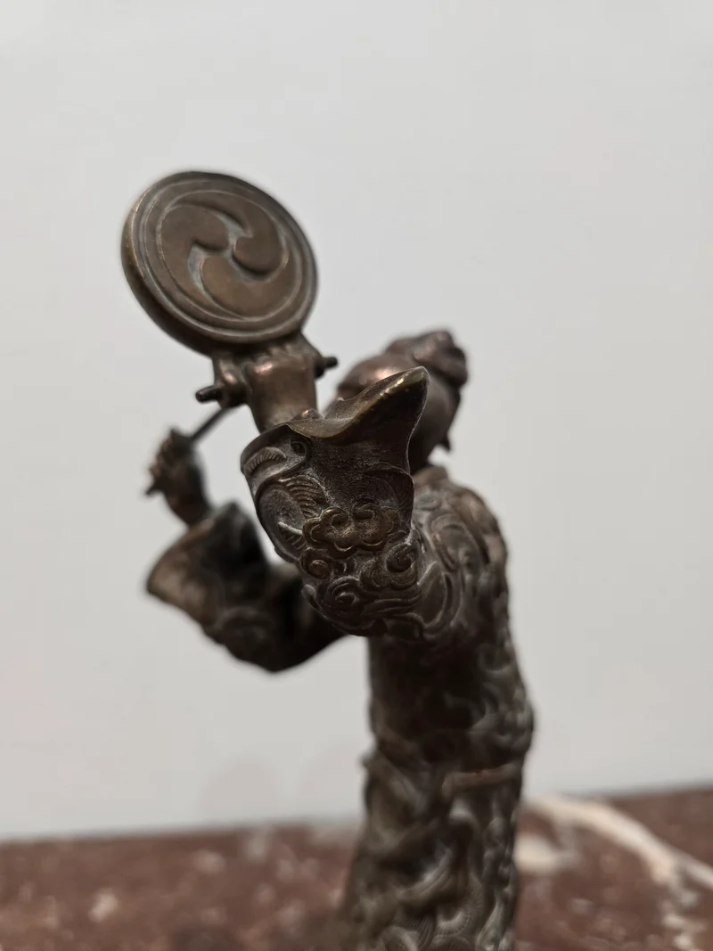 Statuette chinoise en bronze