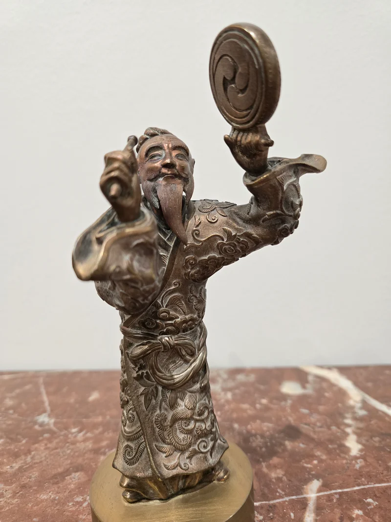 Statuette chinoise en bronze