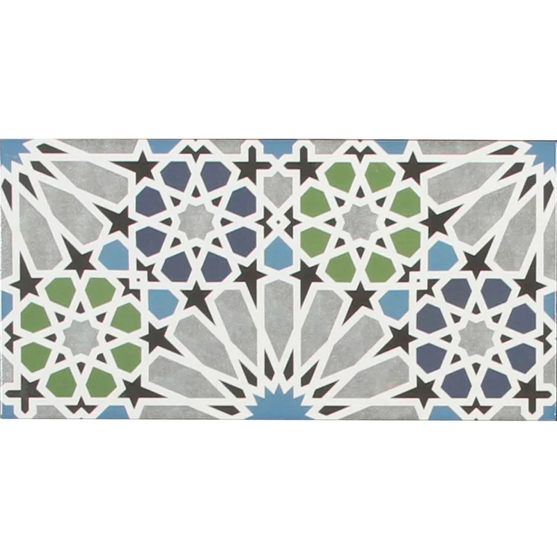 Echantillon carrelage carrelage mural marocain 50x25 – FL7091