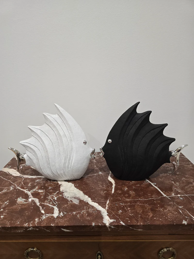 Poisson déco en résine
