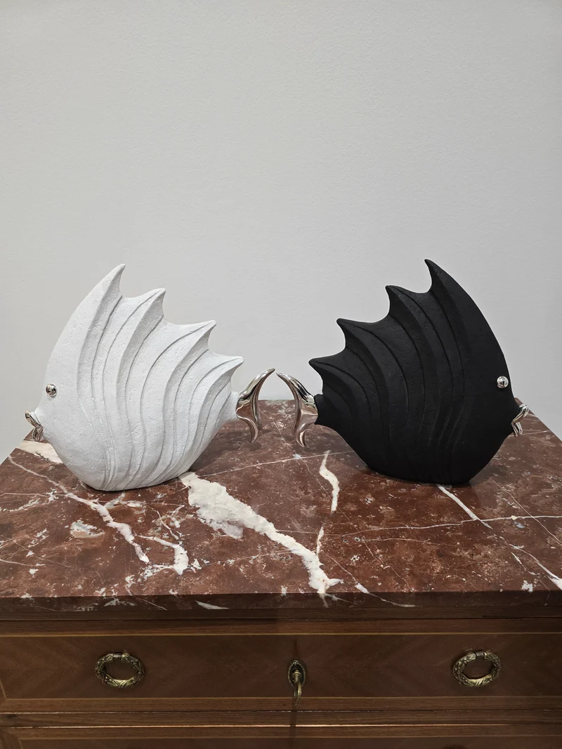 Poisson déco en résine