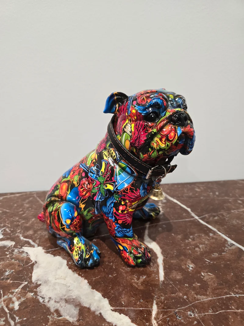Bulldog assis street art