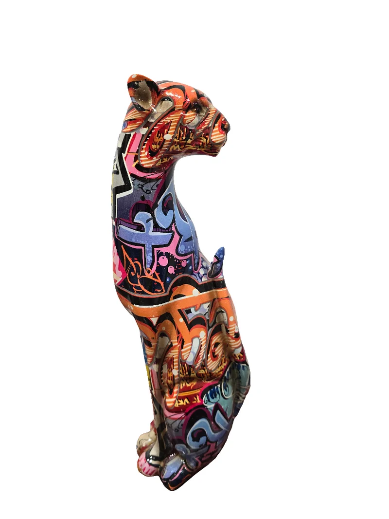 Guépard street art