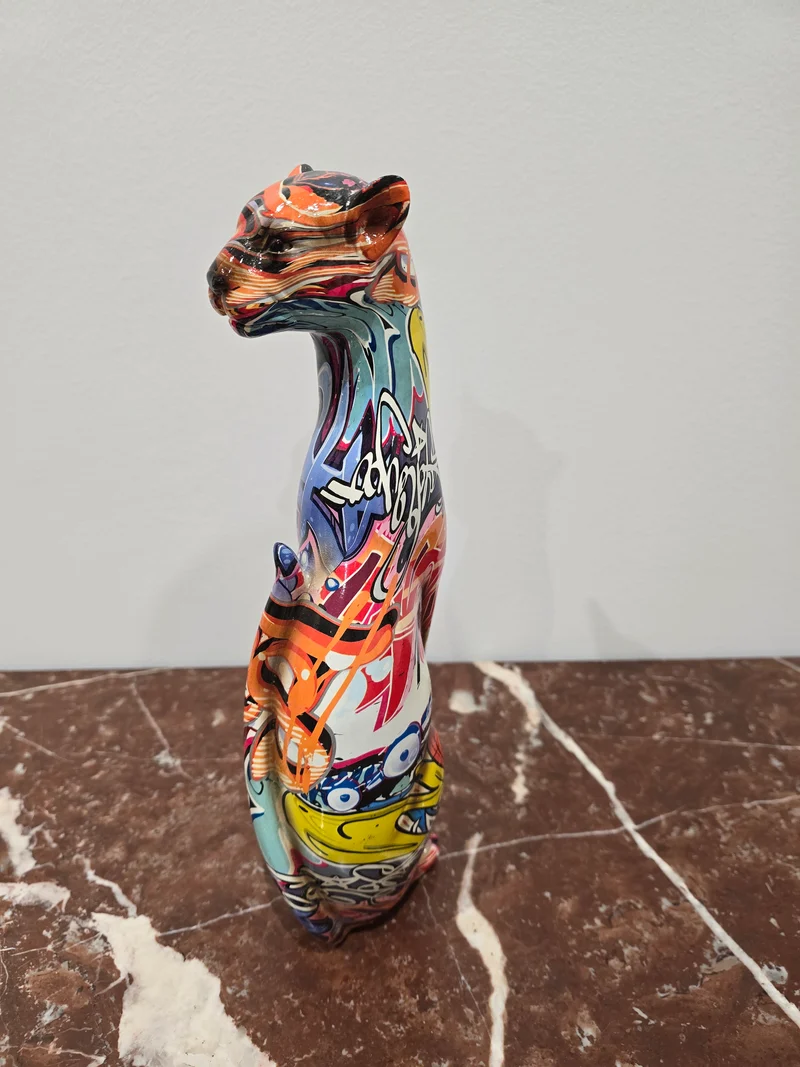 Guépard street art