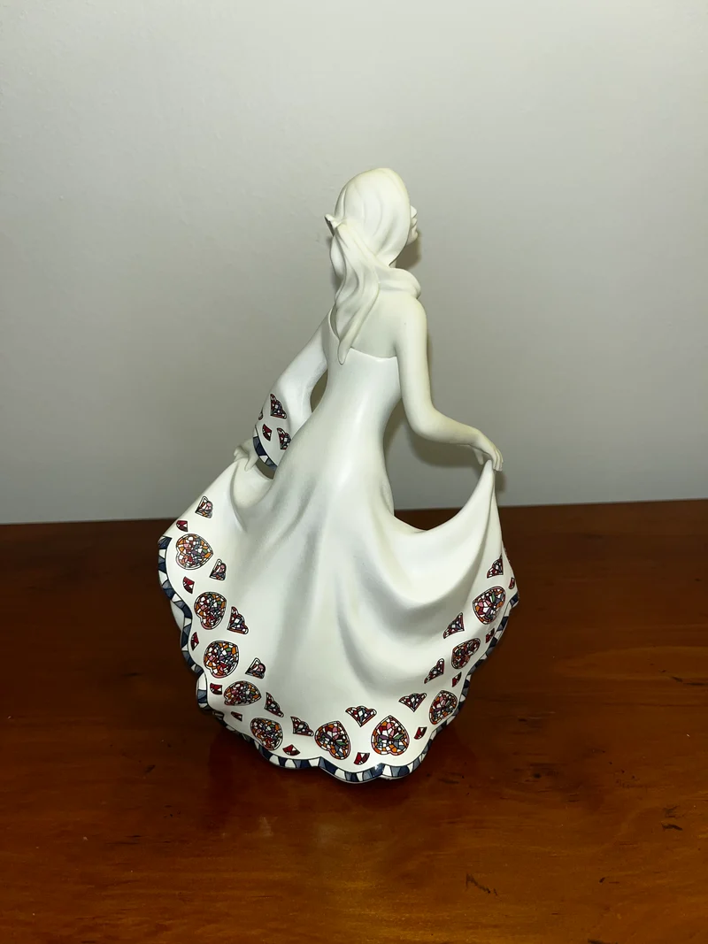 Swirl blanche