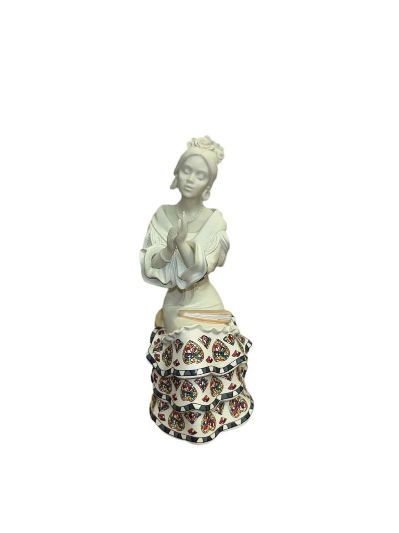 Flamenca blanche