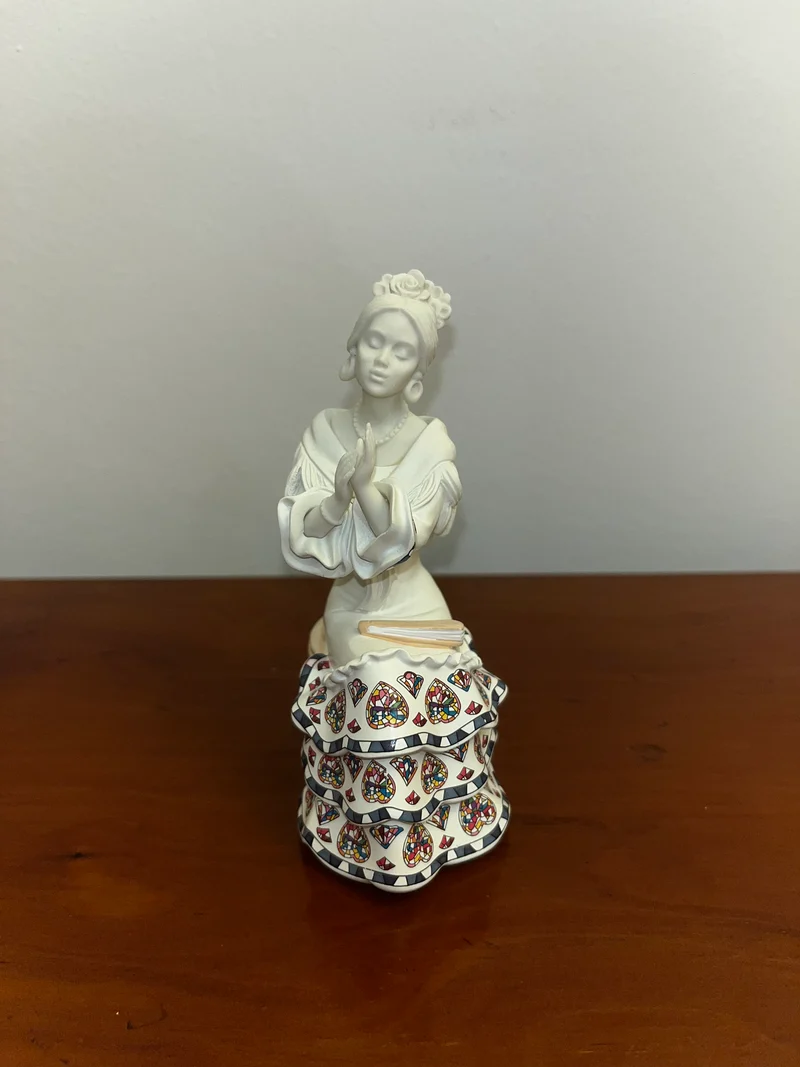 Flamenca blanche