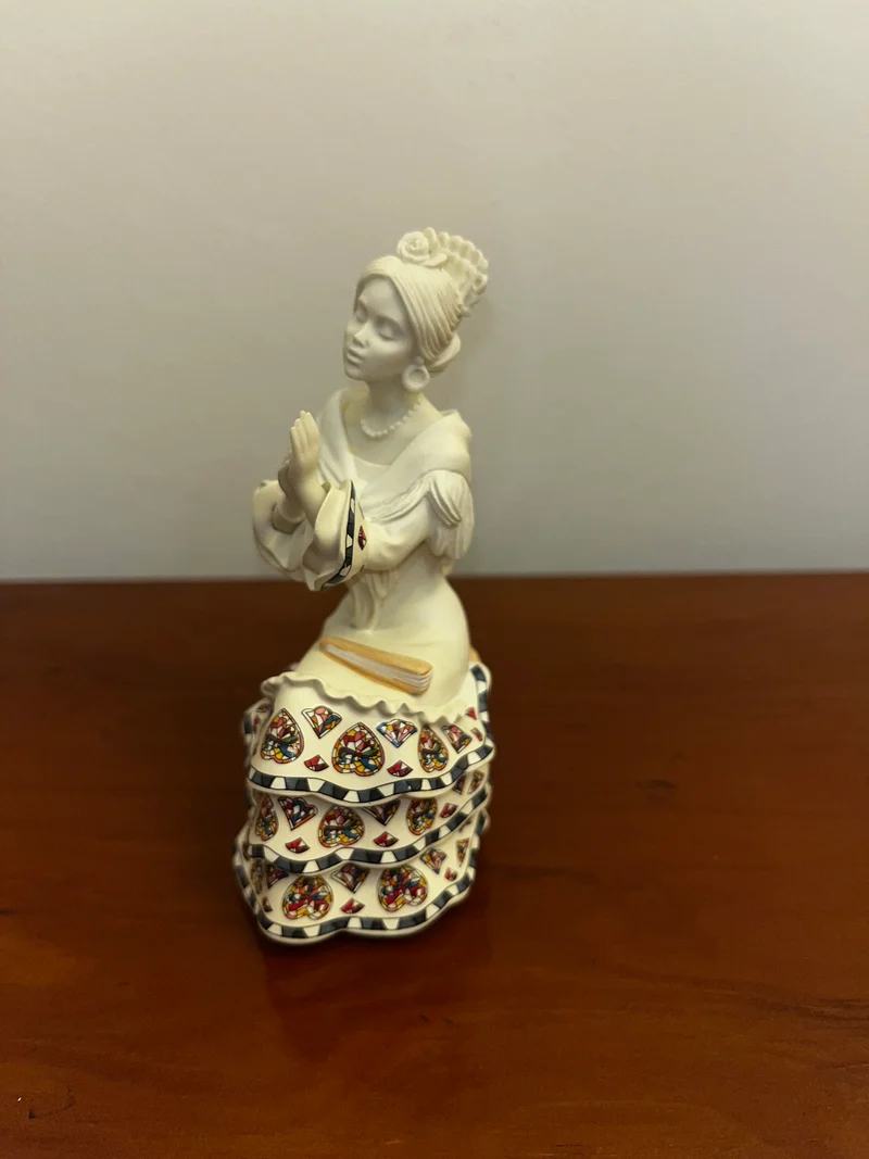 Flamenca blanche