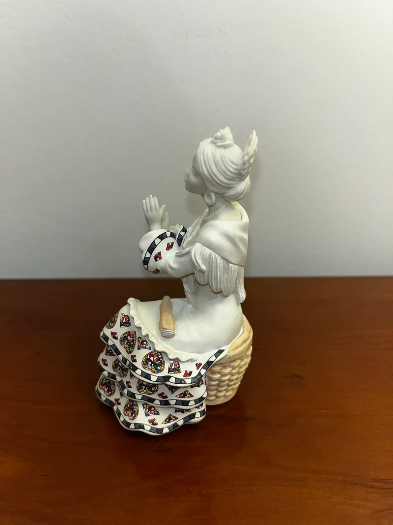 Flamenca blanche
