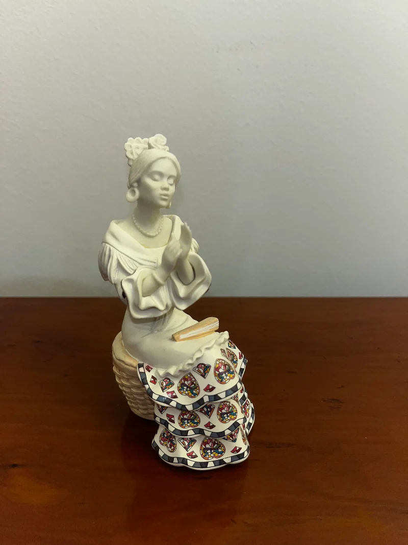Flamenca blanche