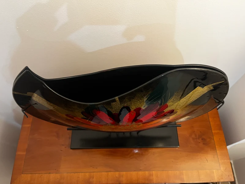 Vase glassart fleur