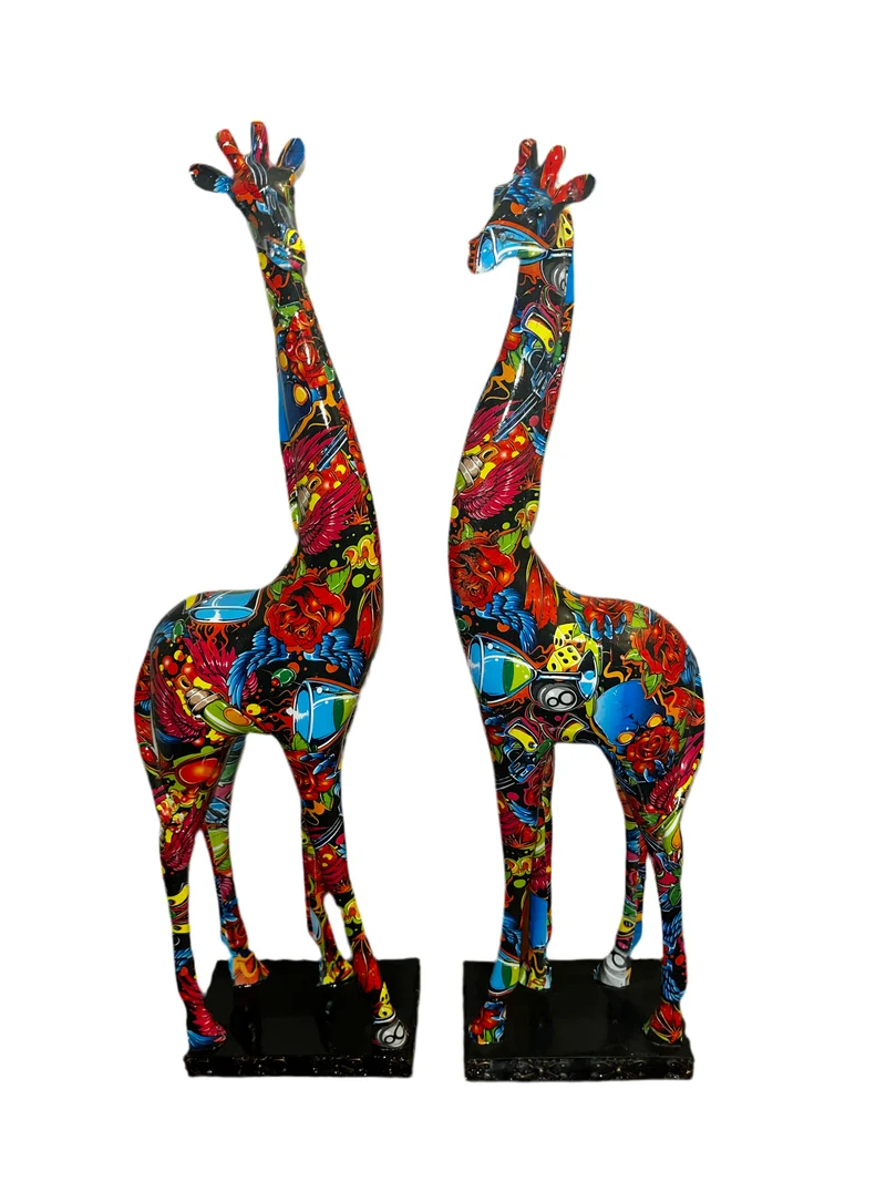Girafe street art