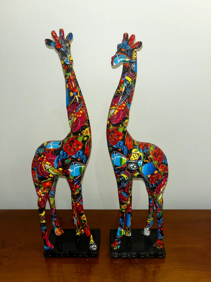 Girafe street art