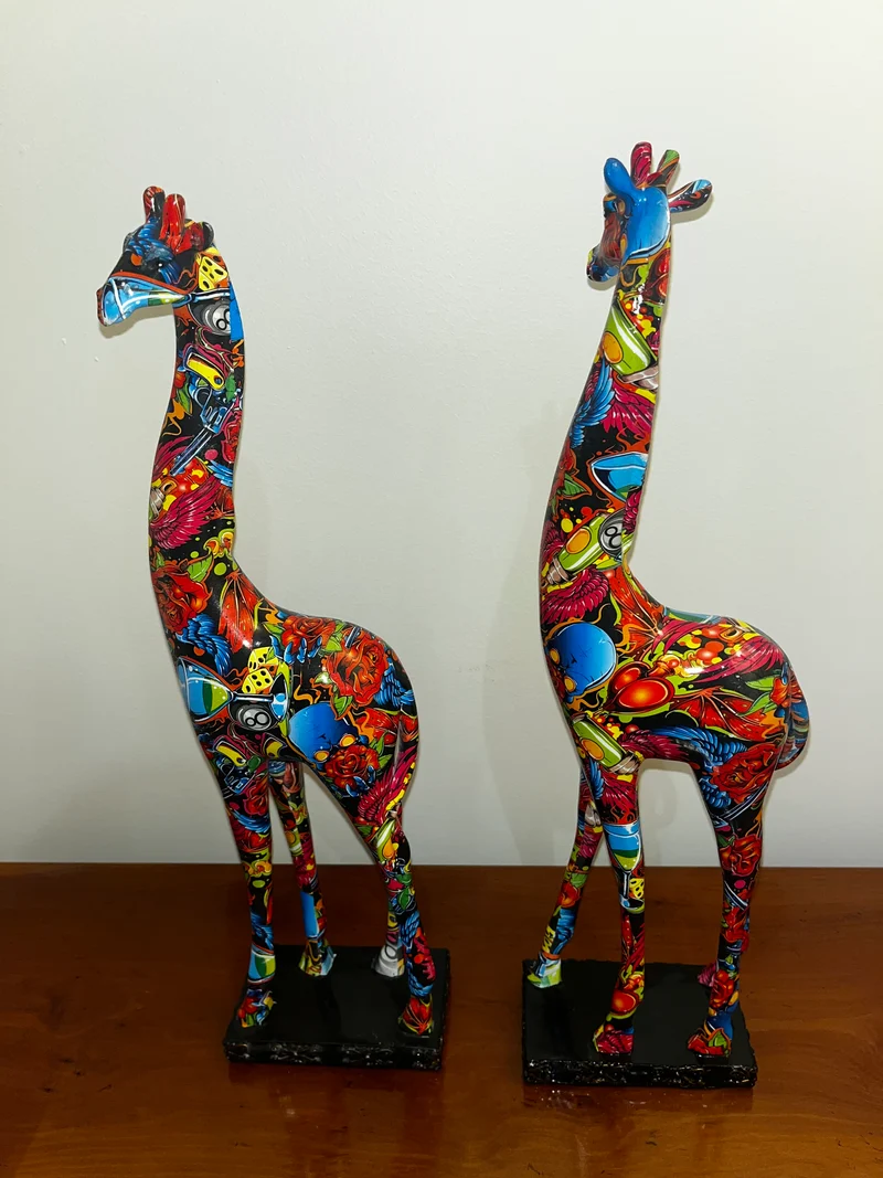 Girafe street art