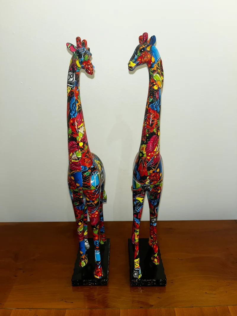 Girafe street art