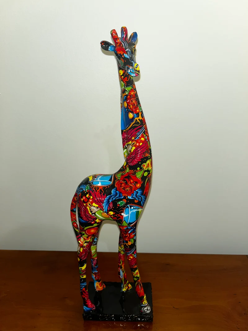 Girafe street art