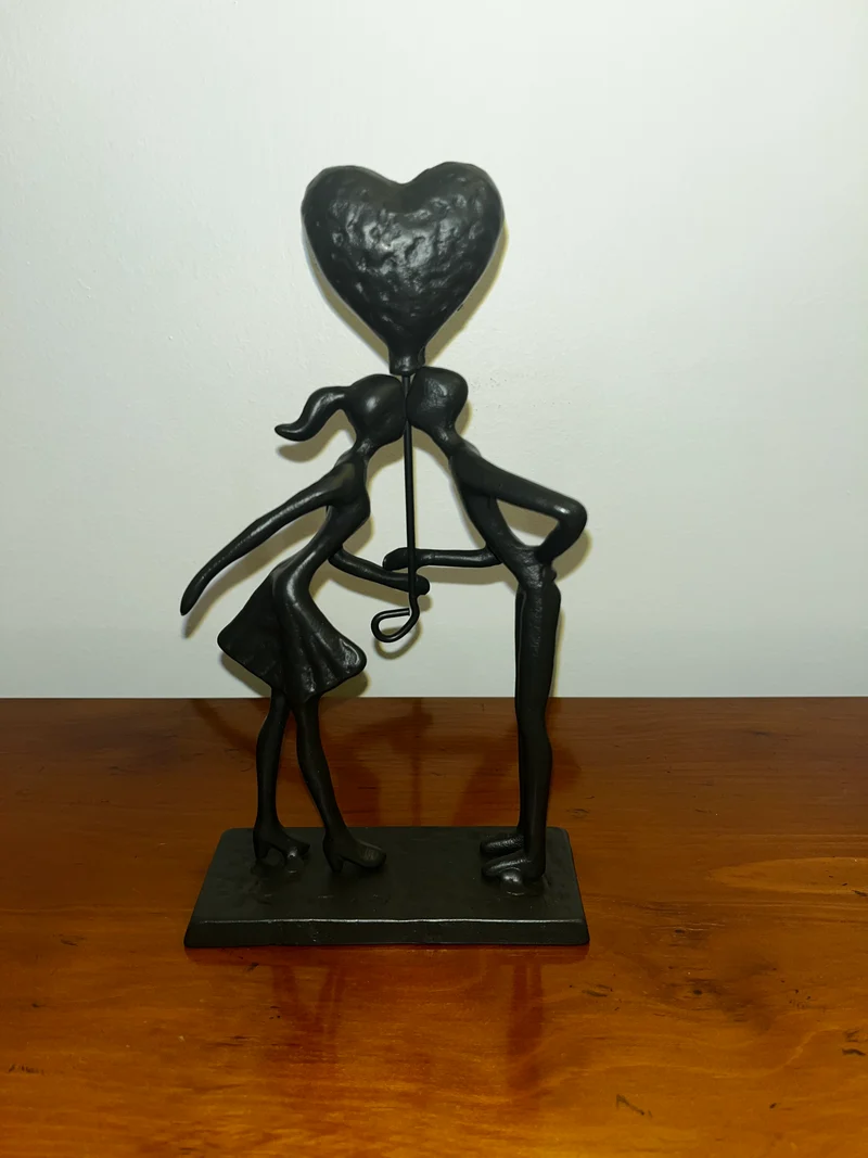 Couple ballon cœur