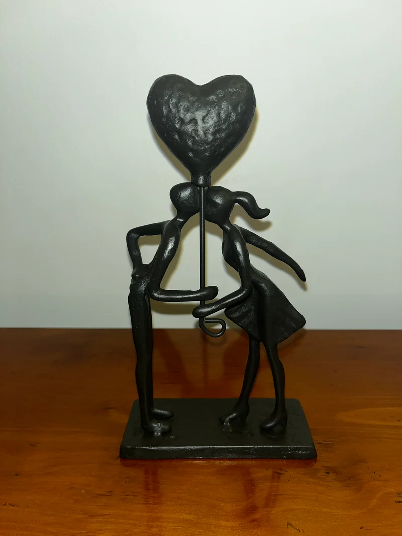 Couple ballon cœur