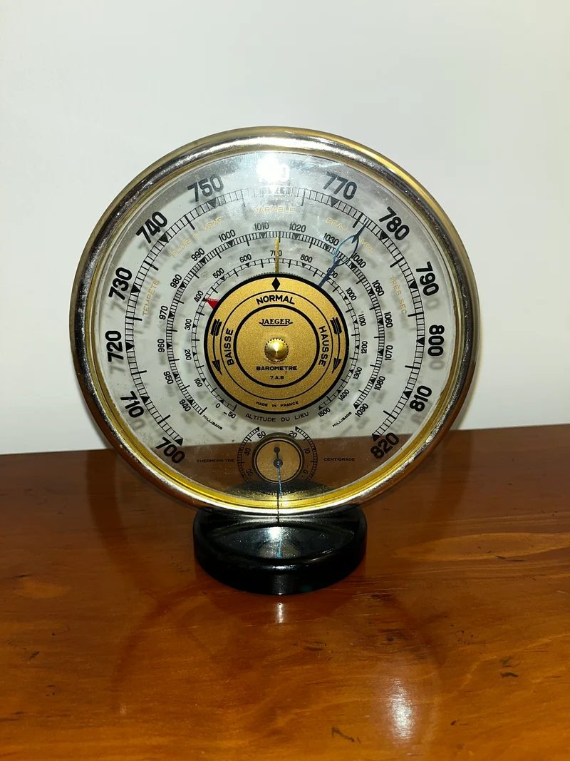Baromètre-thermomètre Jarger-Lecoultre