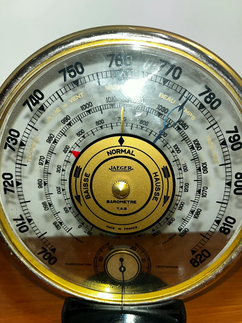 Baromètre-thermomètre Jarger-Lecoultre