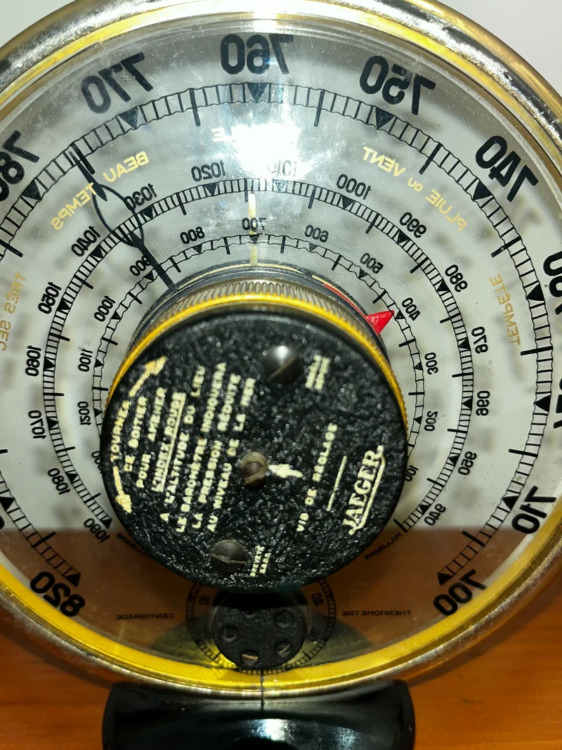 Baromètre-thermomètre Jarger-Lecoultre