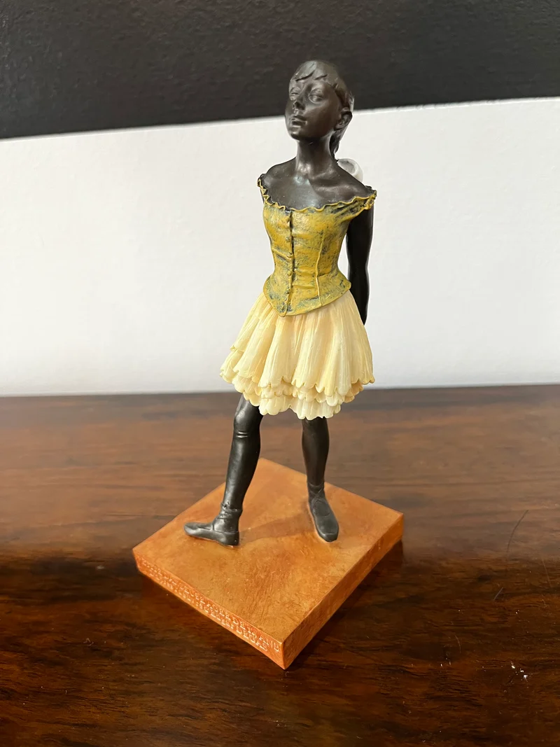 Reproduction Statuette résine danseuse Edgar de Degas