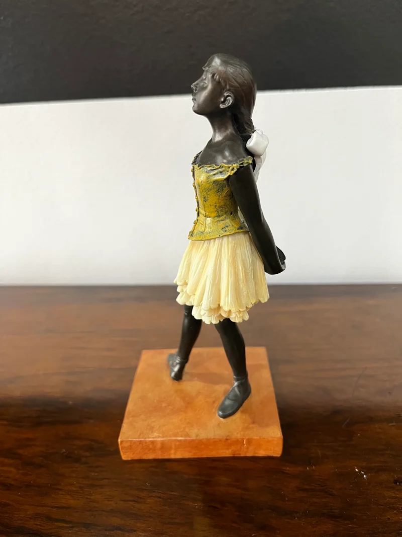Reproduction Statuette résine danseuse Edgar de Degas