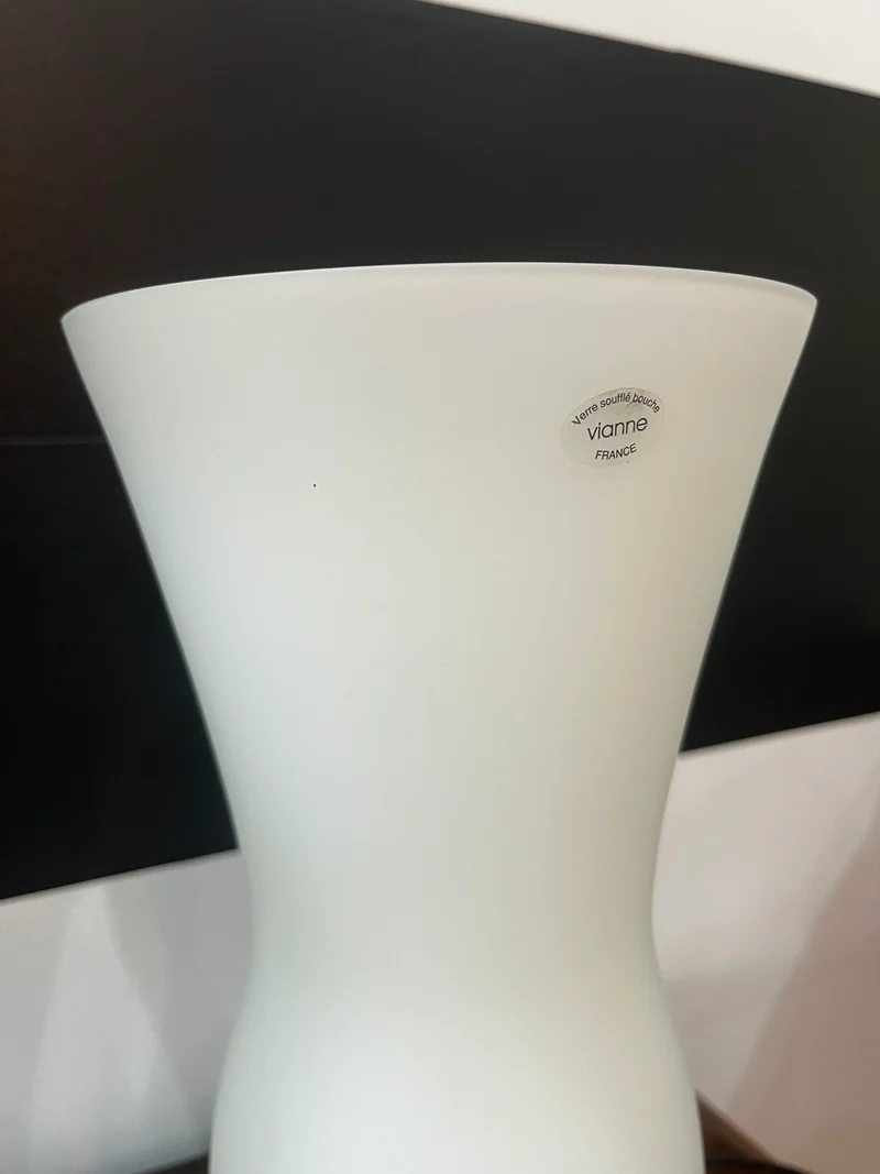Lampe Vianne France - Verre soufflé bouche