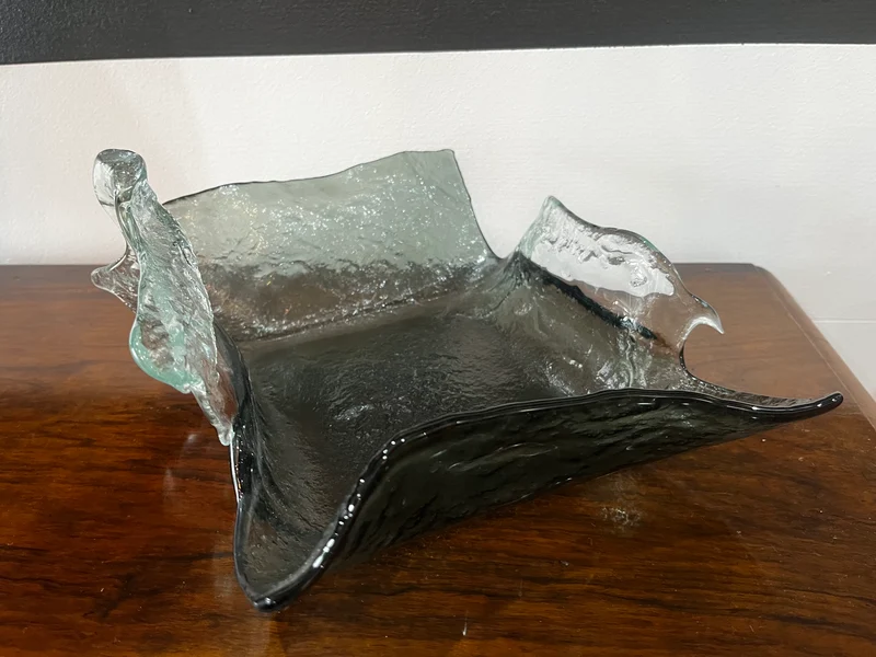 Vide poche verre fusion