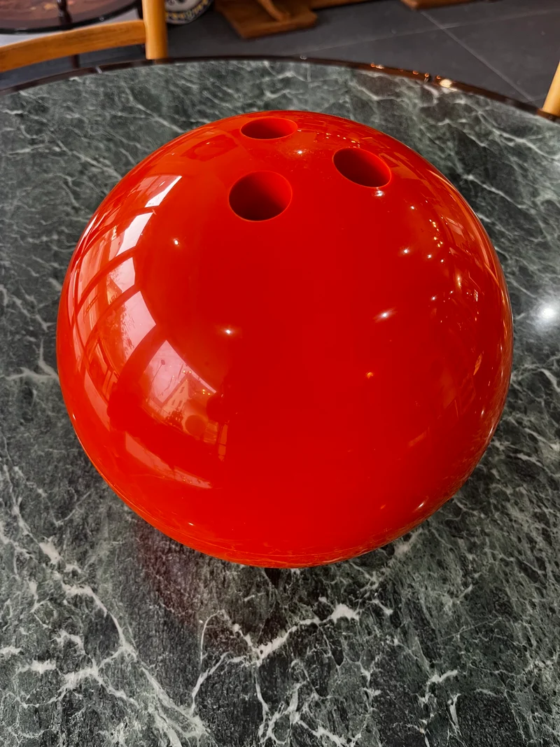 Bac à glaçon vintage boule de bowling