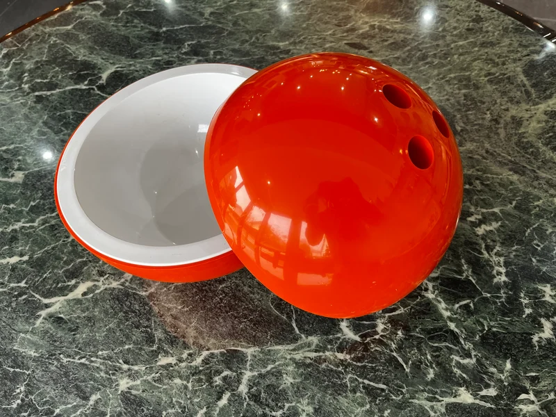 Bac à glaçon vintage boule de bowling