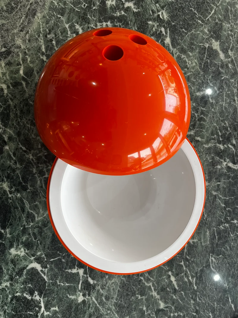 Bac à glaçon vintage boule de bowling