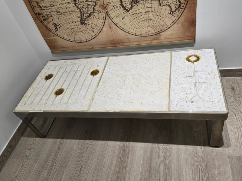 Table basse céramique émaillé Jean Gregorieff
