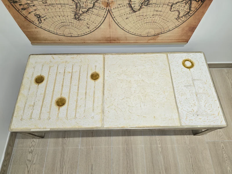 Table basse céramique émaillé Jean Gregorieff