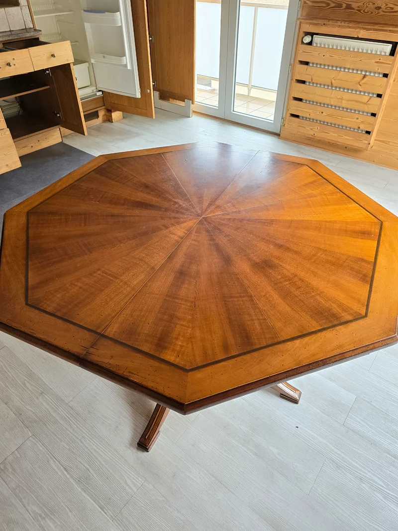 Table octogonale Roche Bobois