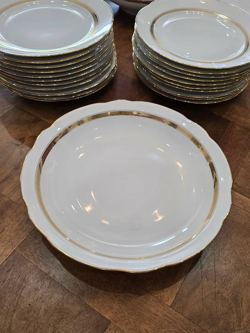 Service porcelaine de Sologne "model archevêque 2