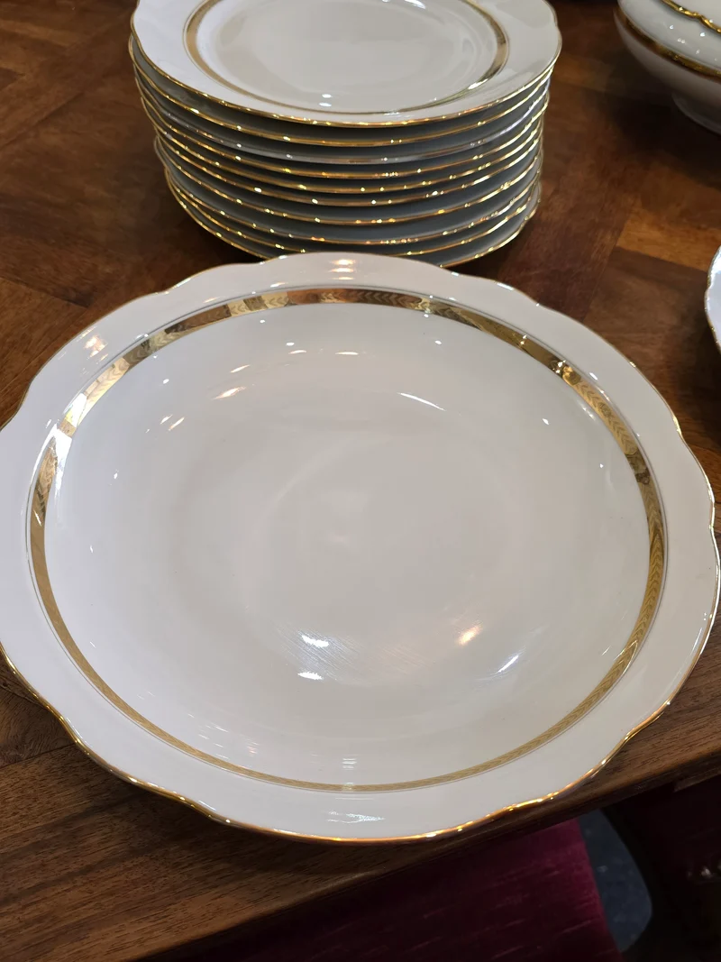 Service porcelaine de Sologne "model archevêque 2