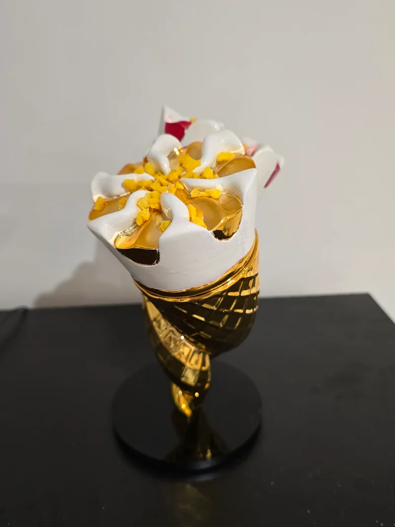 Sculpture résine Sagrasse "forever"