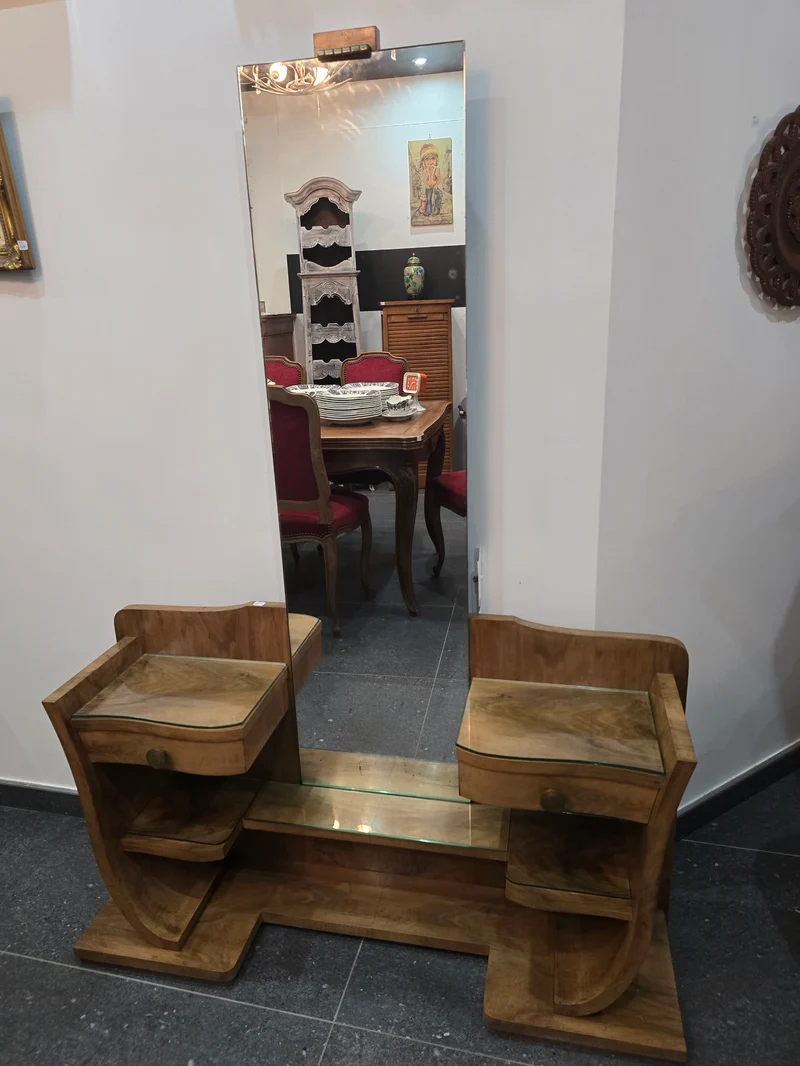 Coiffeuse psyché art deco