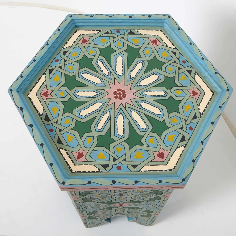 Table d'appoint marocaine Mamnun