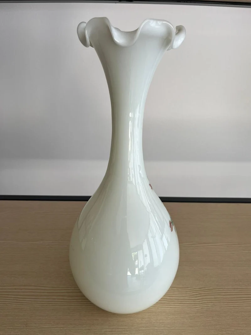 Vase vintage en opaline