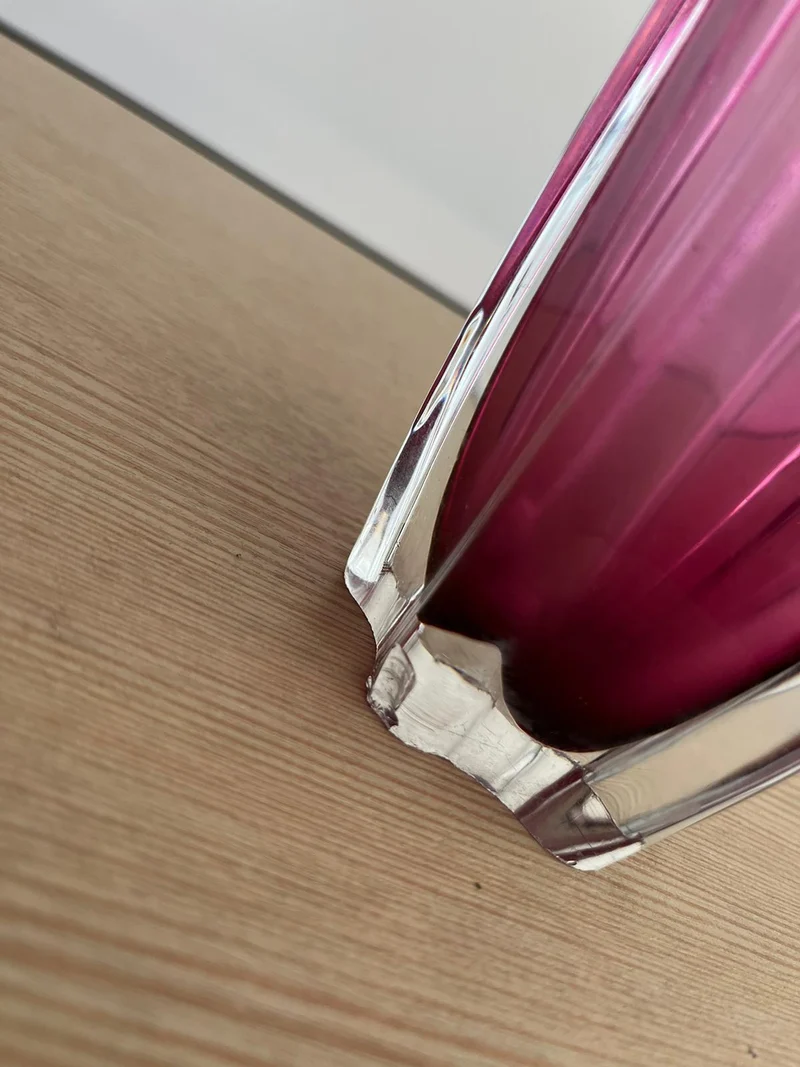 Vase vintage en verre de Murano