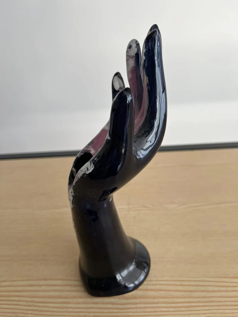 Vase main soliflore Vallauris