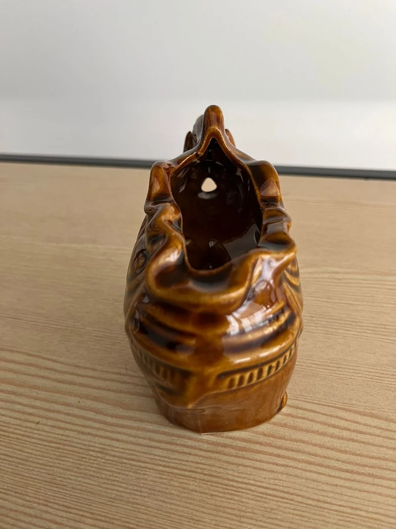 Éléphant en céramique vintage