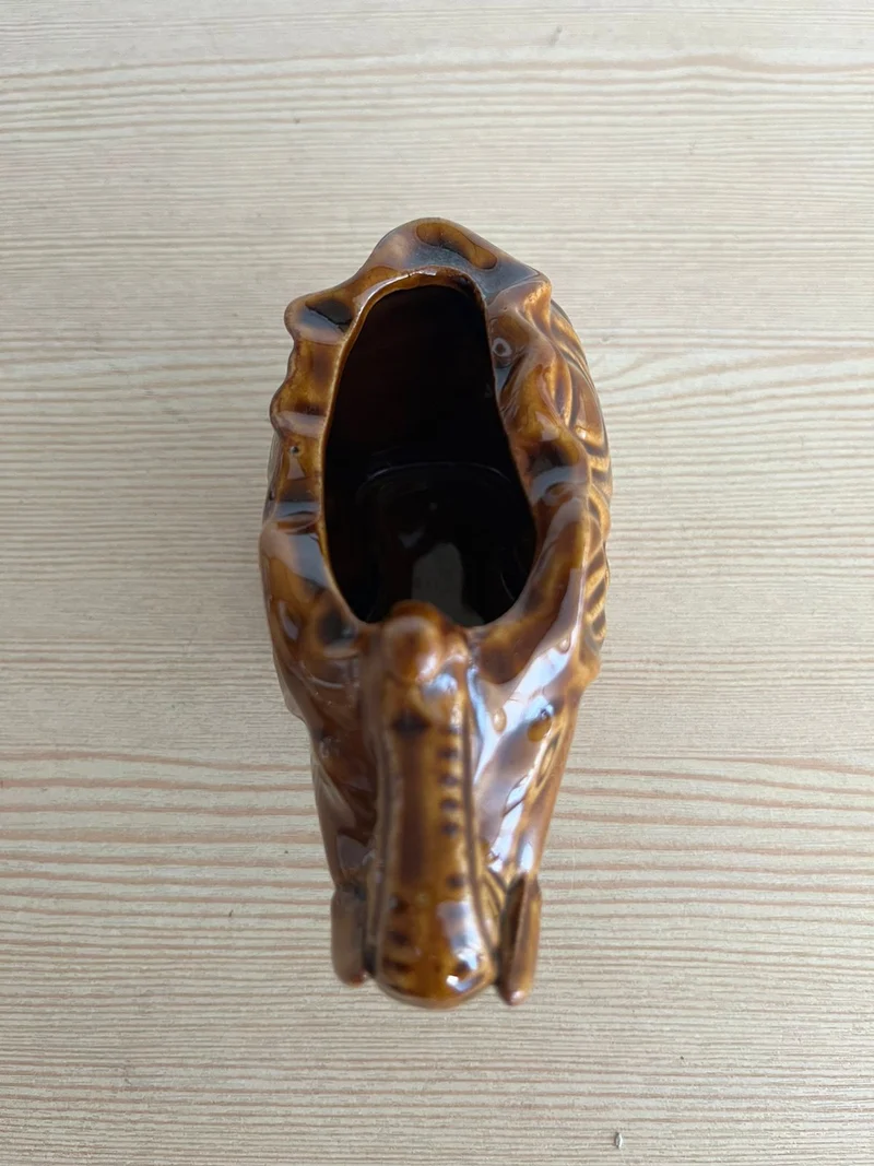 Éléphant en céramique vintage