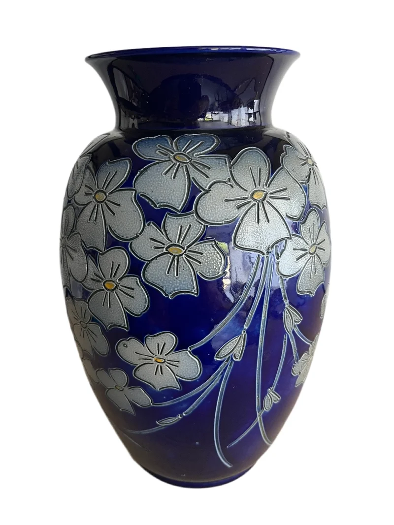 Vase en Grès bleu Betschdorf Schmitter