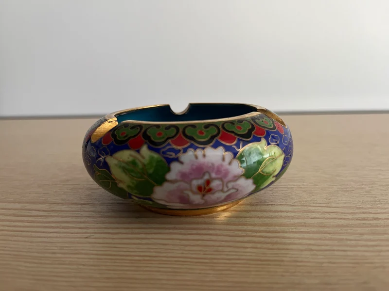 Cendrier asiatique vintage