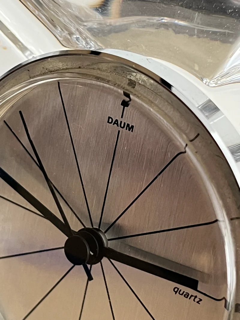 Horloge Daum