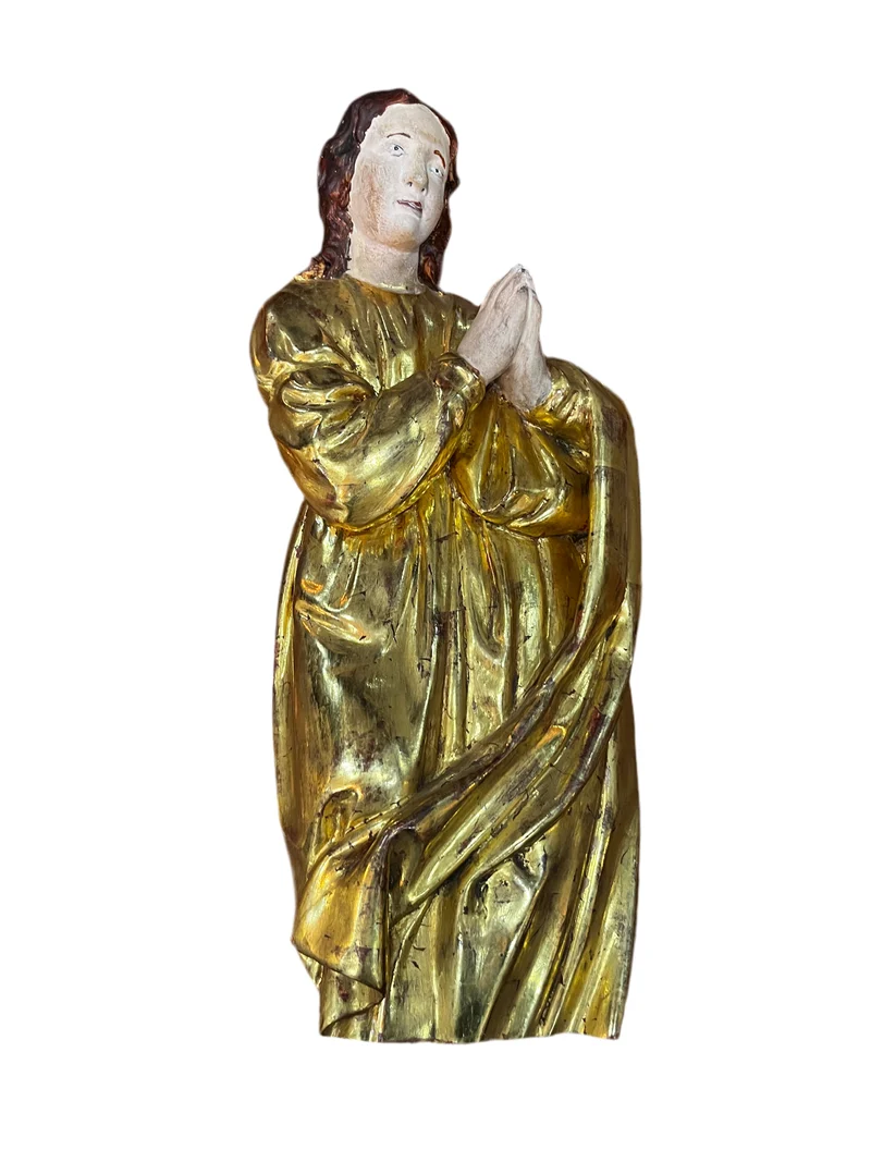Statuette vintage vierge qui prie