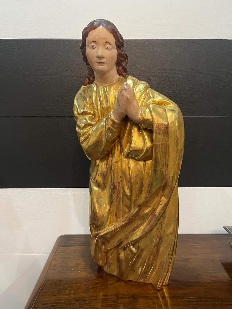 Statuette vintage vierge qui prie